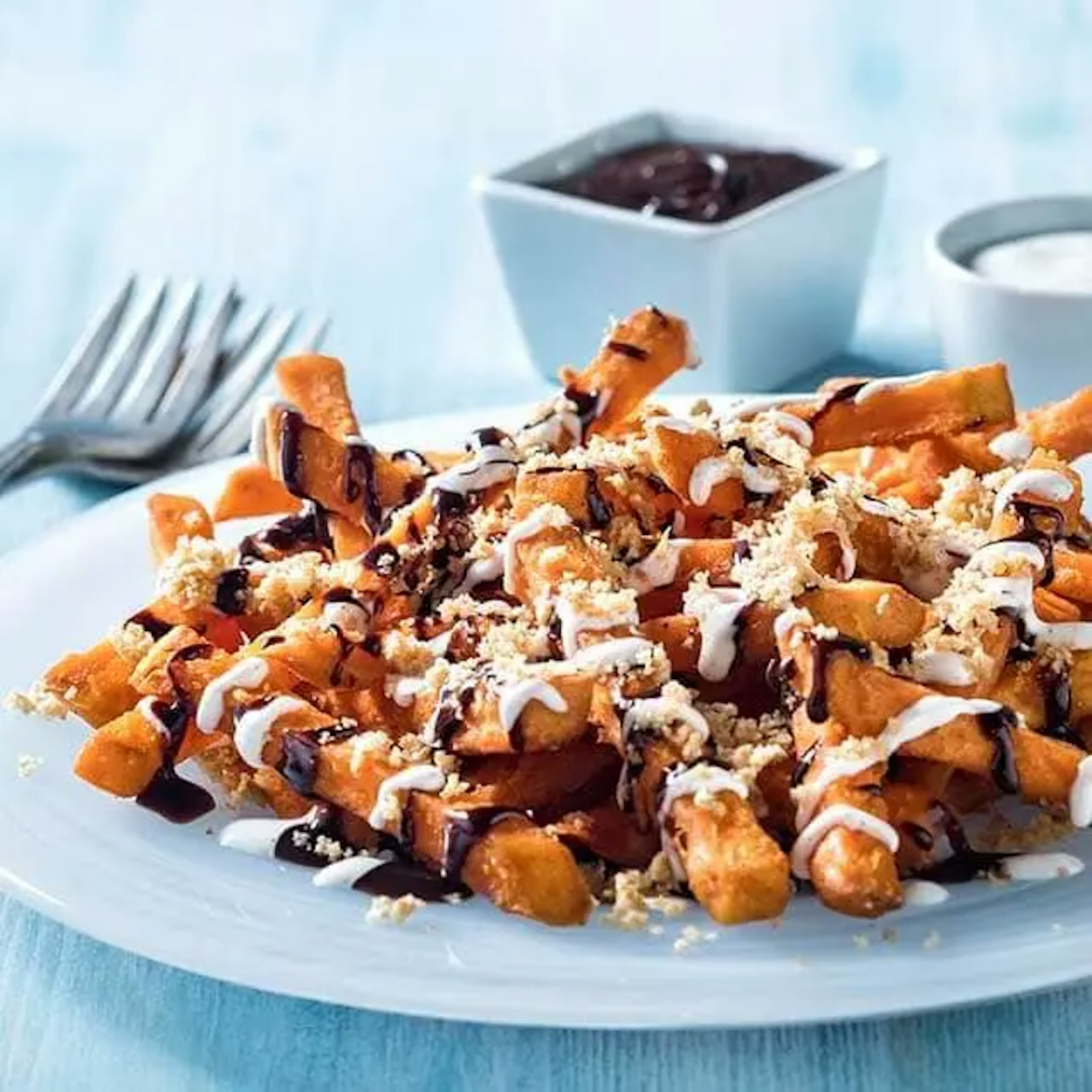 S'mores Sweet Potato Fries