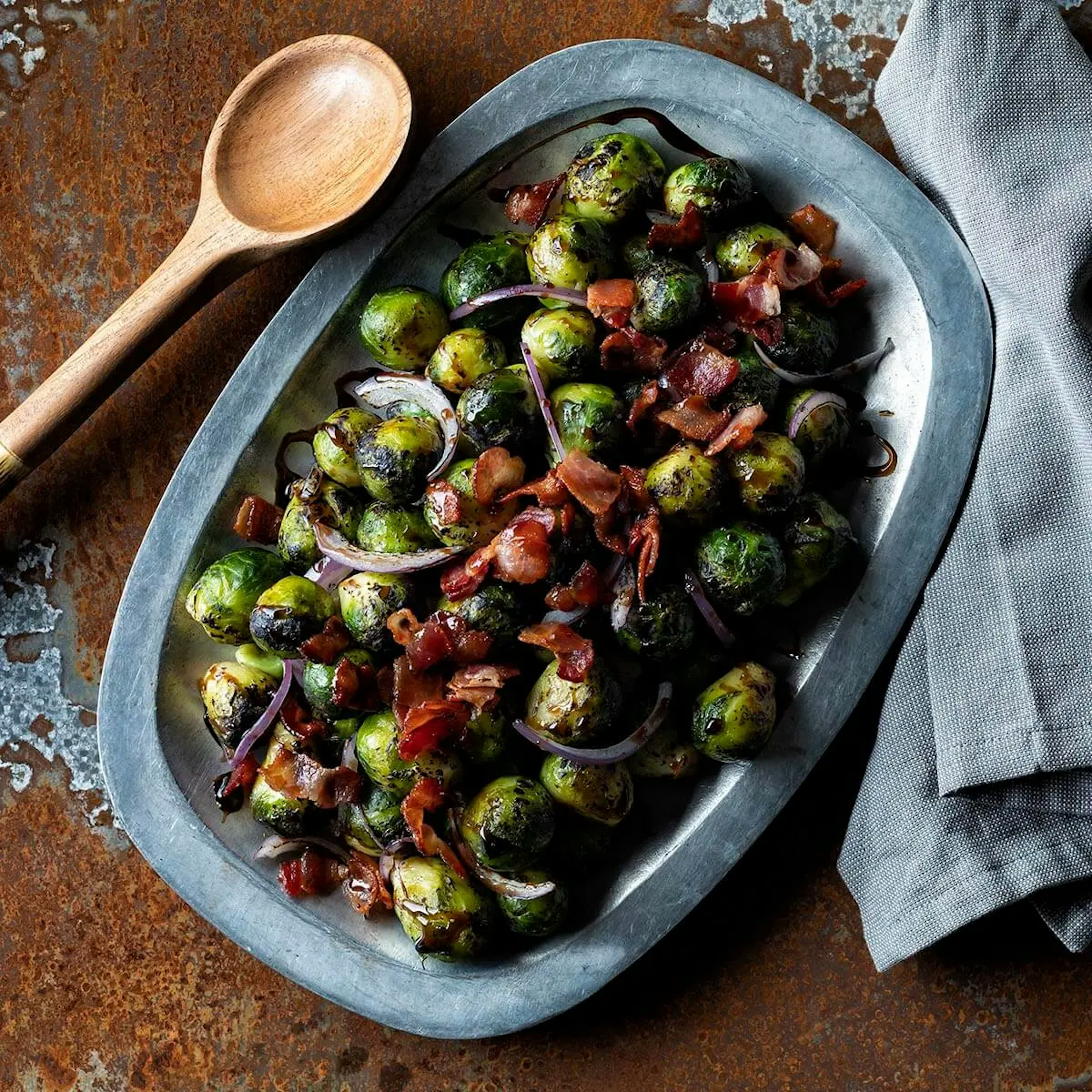 Charred Brussels Sprouts